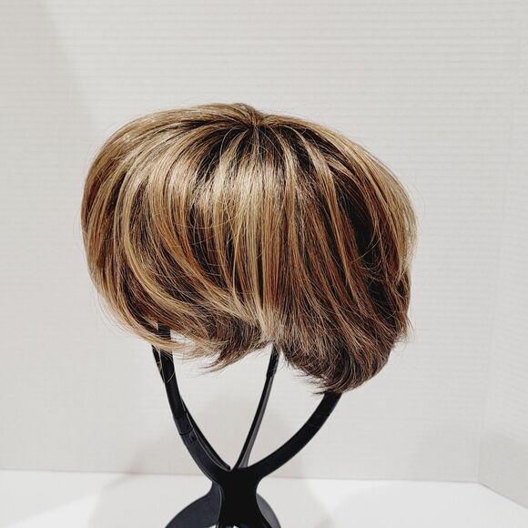 Ellen Wille Perucci Synthetic Mono Crown Cap Wig Dark Sand Rooted Style Tool - Picture 7 of 11